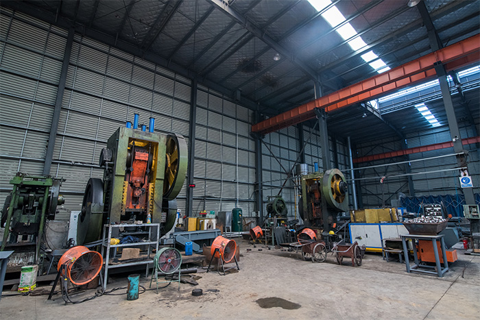 江油网架配件-锥头加工车间